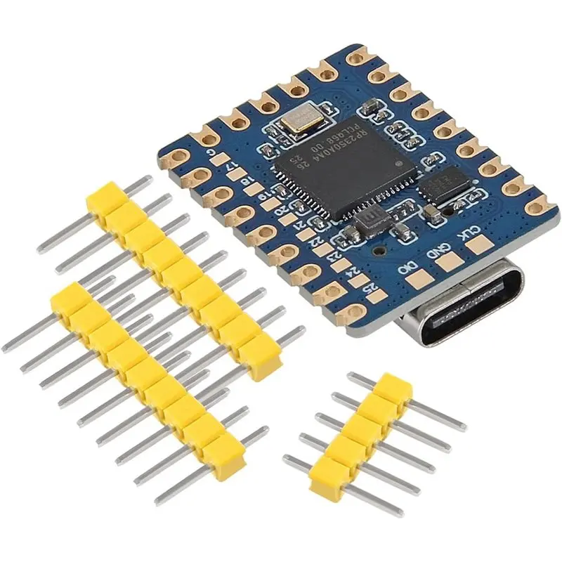 FEDI-RP2040 Zero Boards Dual-Core 264KB Cortex M0+ Processor Low-Power Cortex-M0+ Processor Pins Are Unsoldered