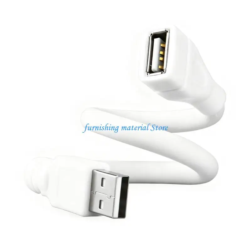 Y5GD Adjustable USB Change Cable, Male to Female for Tight Layout Access