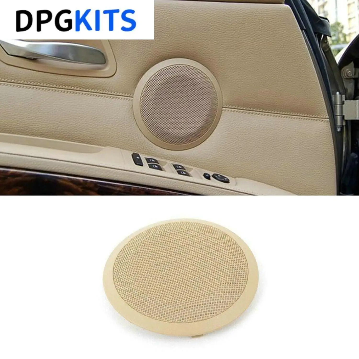 

51417144563 Beige Front Door Speaker Cover For BMW 3 series X1 E84 E90 E91