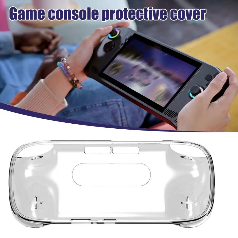 Transparent Handheld Console Case Gaming Console Case Shockproof Tpu Protective Case for Retroid Pocket 5 Handheld Game Console