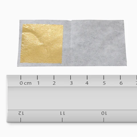 10 листов листового золота 24 карата, настоящее золотое художественное украшение, уход за кожей, золочение, бумага для декоративно-прикладного искусства, чистое золотое хлопьевидное золотой лист отзывы - №7