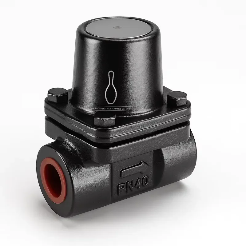 TS80 horizontal installation forged steel ASME SA105 thread balance pressure constant temperature high temperature trap