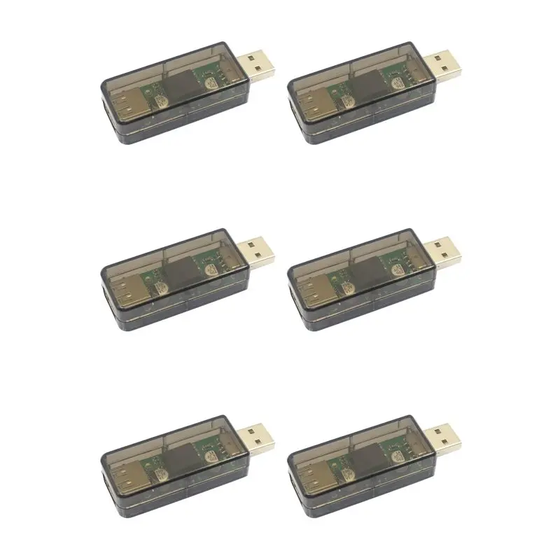 ABRI-6X USB Isolator ADUM3160 USB To USB Digital Audio Signal Power Isolator Module Supports 12Mbps 1.5Mbps
