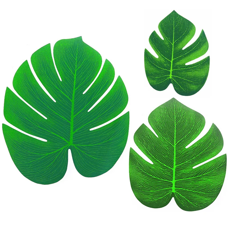 

GreenLeaf Hawaiian Table Party Balloon with Leaf Simulation Boneless Turtle Leaf Turtle Bamboo living room decoration plant