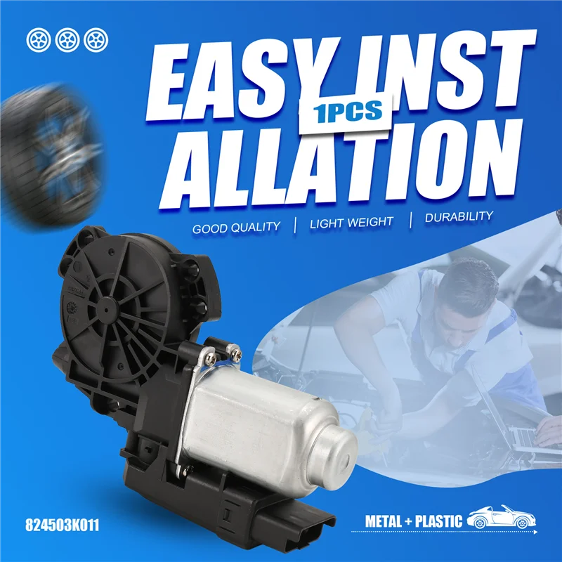 دقيق 82450-3K011 سيارة مكافحة قرصة الجبهة اليسرى نافذة رفع المحرك لشركة هيونداي سوناتا L4 V6 824503K011