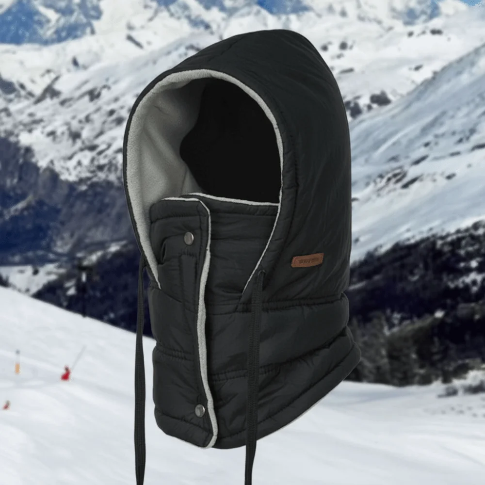 

Keep Warm 3-in-1 Winter Cycling Hat Cold Resistant Head Cover Warm Scarf Face Mask Windproof Thickened Lei Feng Hat Men