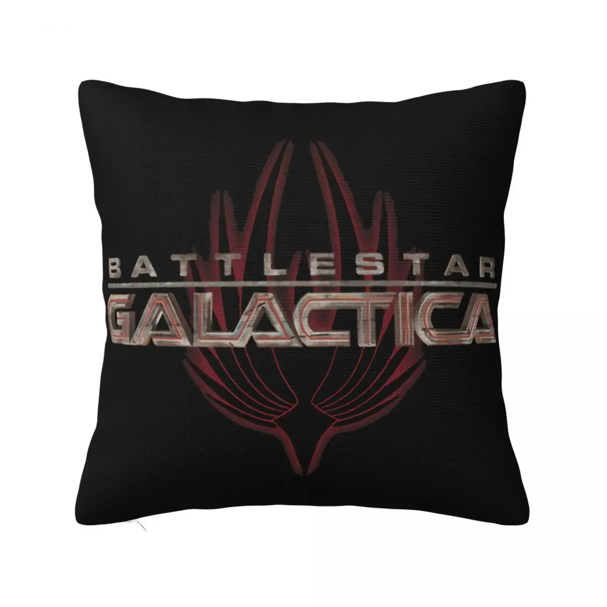 Battlestar Logo Galactica With Phoenix Through 7X Women Men High Quality Vacation Game Pillow Case