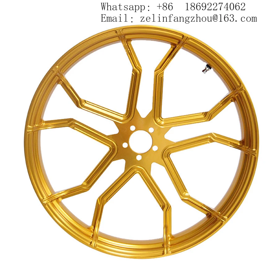 

Customized 21-inch Front And 18-inch Rear Forged Aluminum Rims Are Suitable For Modified Rims Such As The Road King Gliding Tour