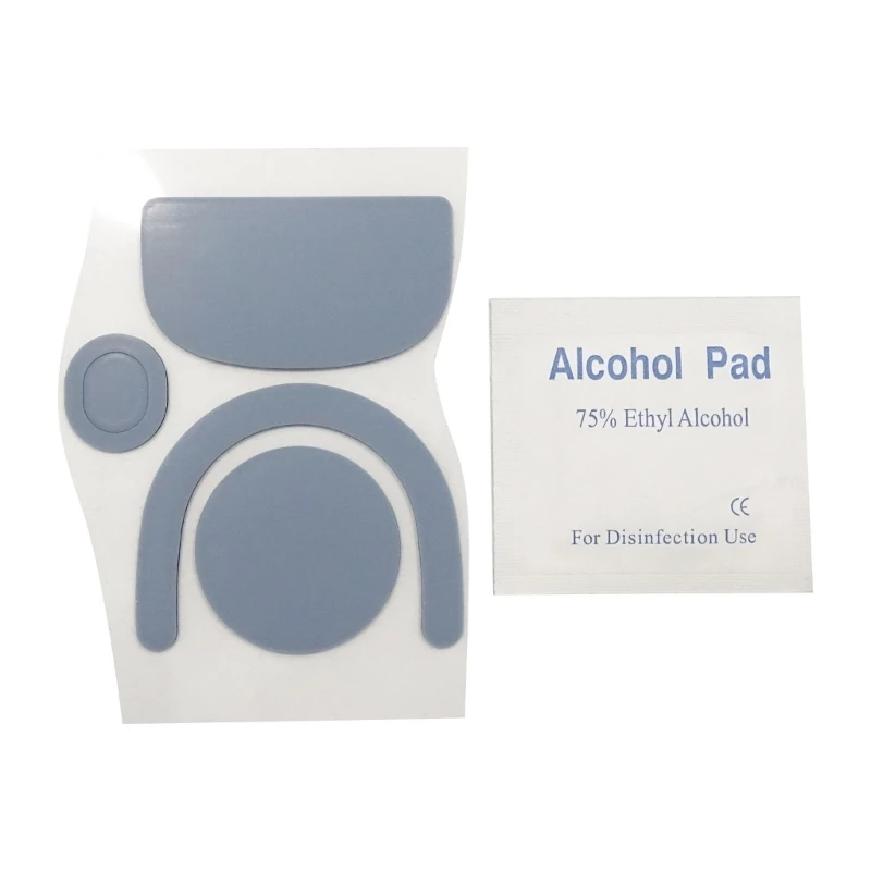 1 مجموعة زلاجات الماوس ينزلق قدم وسادة قدم الماوس ملصق ل GPROX Superlight 2 ماوس حواف مستديرة منحنية قدم