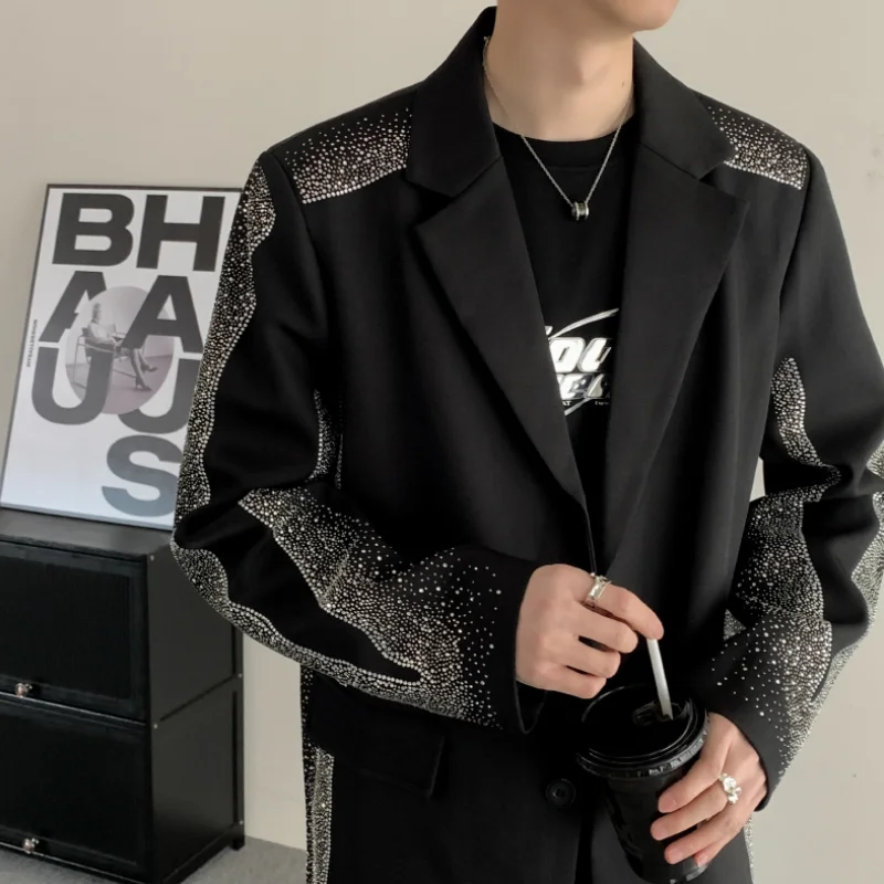 

High Quality Luxury Award Dress Suit Jacket 2024 Spring Autumn Loose Europe and America Simple S-5XL Classic Fashion Men Wear