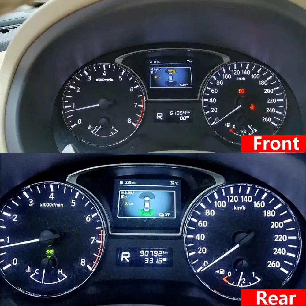 ZJCGO OEM Front Rear Reverse Parking Sensor PDC Car Reversing AID System for Nissan Altima Teana L33 2013~2018