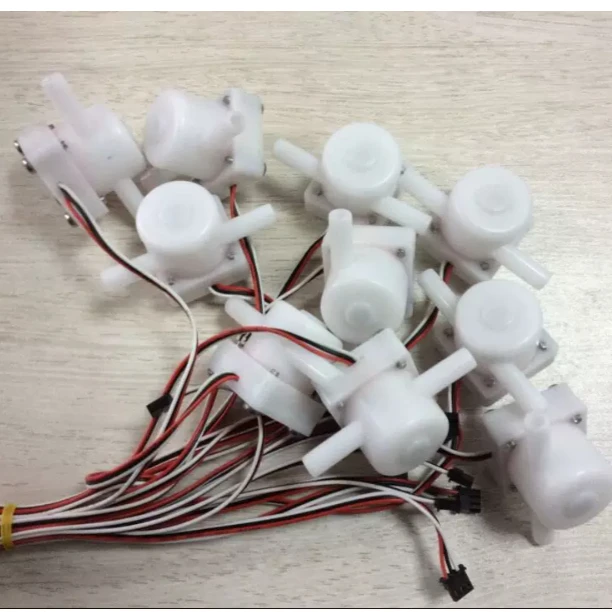 Water purifier, beauty instrument, coffee machine, pulse signal, flow sensor, micro flowmeter