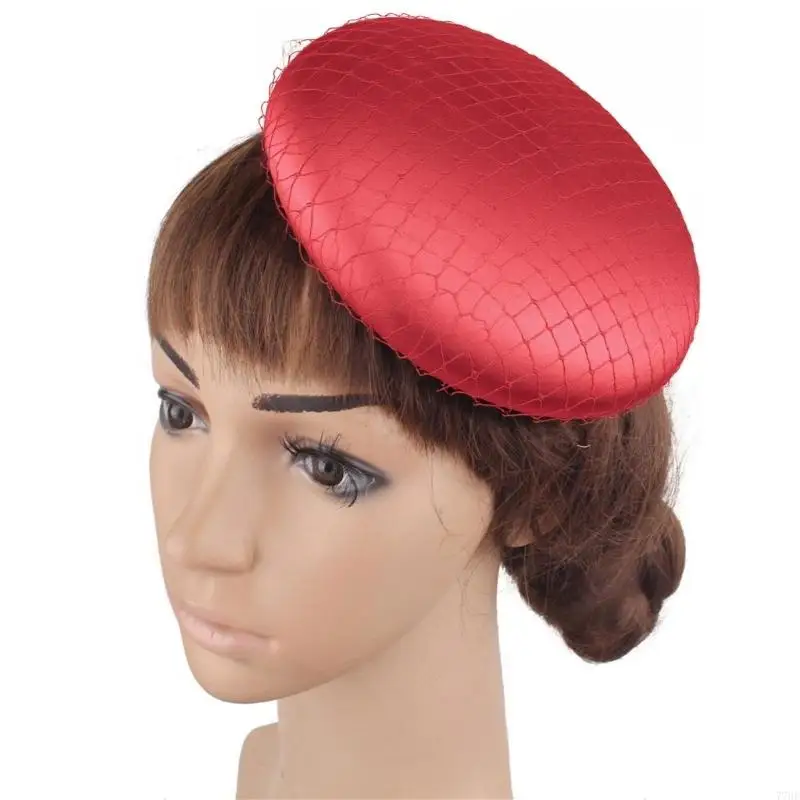 77HE 15CM قاعدة fascinator لحفلات الزفاف ميلينيري ديي الشعر الحرفة