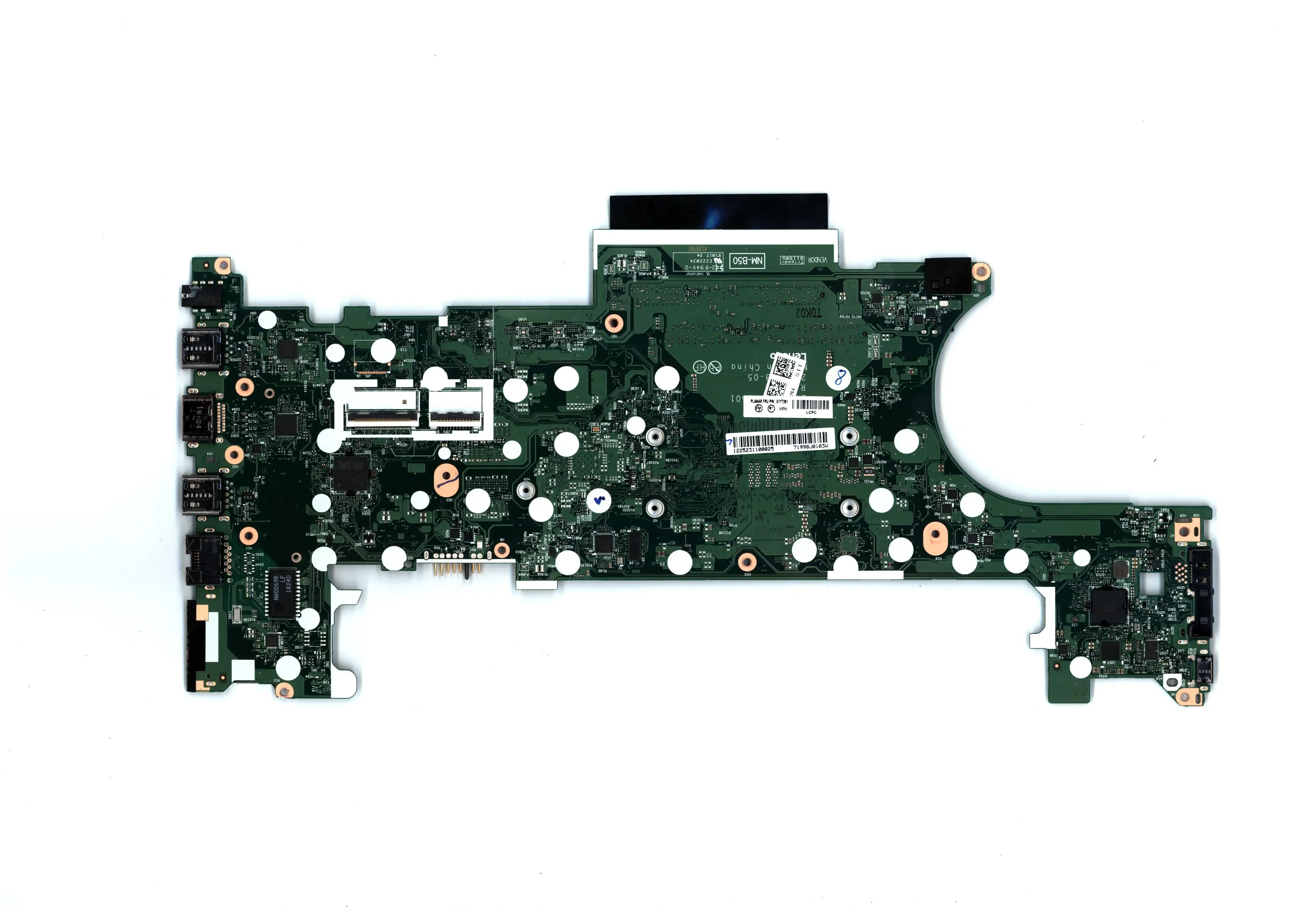 Motherboard For Lenovo ThinkPad T480 Laptop Mainboard I5-7200U UMA 01YT261