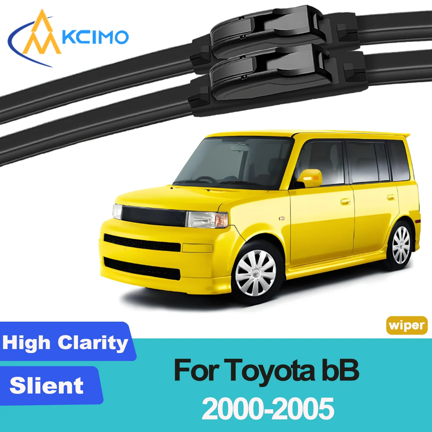 

2PCS New Front Windshield Wiper Blade for Toyota bB XP30 2000-2005 Scion xB (North America) Front Windshield Auto Wipers Blade