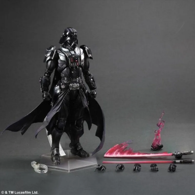 

In Stock KO Star Wars Jedi Knight PA Modified Black Knight Darth Model Ornaments Action Figures Toys Collection Gifts