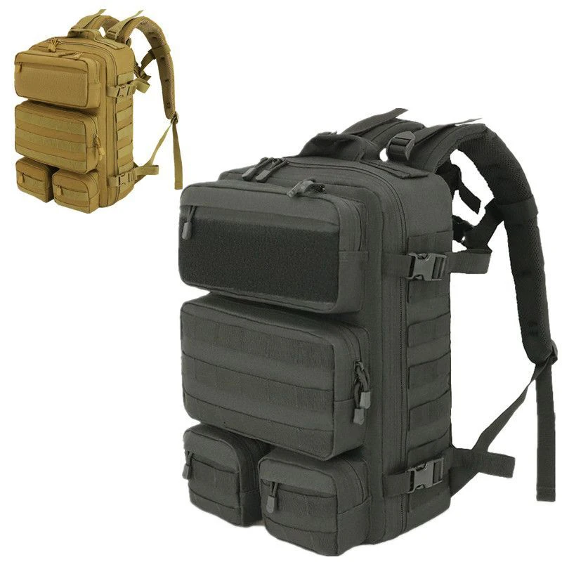

Tactical Climbing Backpack Sports Outdoor Camping Hunting Fishing Hiking Bag Large Molle Storage Travel Trip Luggage Knapsack