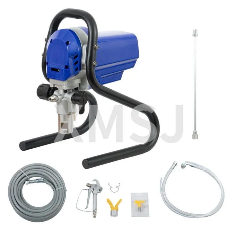 750W High-Pressure Airless Spraying Machine, Latex Paint, Dual-Use Small Spray Painting Machine, Complete Set Of Accessories