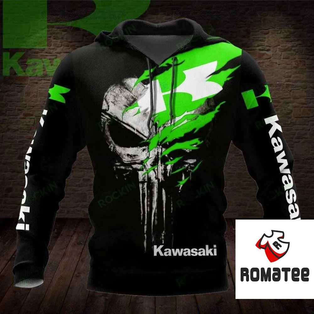 Kawasaki Hoodies Clothing Casual Zip Hoodie Sweatshirt Top Hoodies For Men Women Anime Pullover Oversize Hoodie StreetwearUnisex