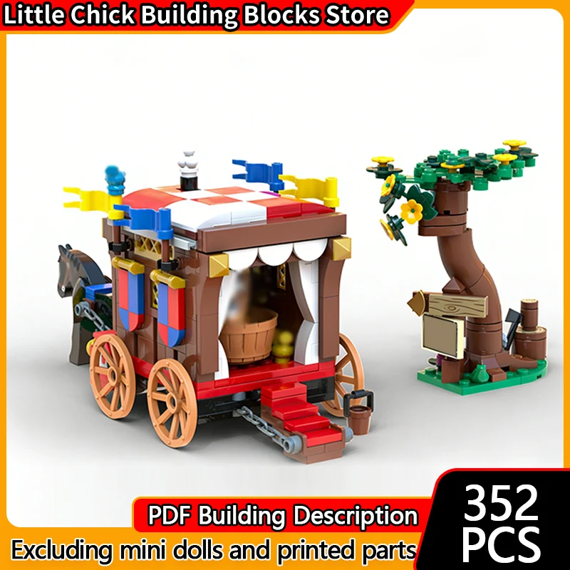 

Модель City Street View MOC, строительные кирпичи, спа-угон, модульная технология, детские праздничные подарки, сборные игрушки, костюм