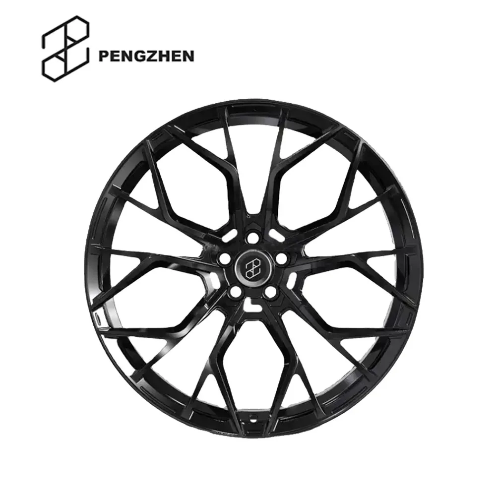 

Pengzhen Multi Spoke Gloss Black 21-дюймовый обод колеса из кованого сплава для пассажирского автомобиля для BMW X5 E70
