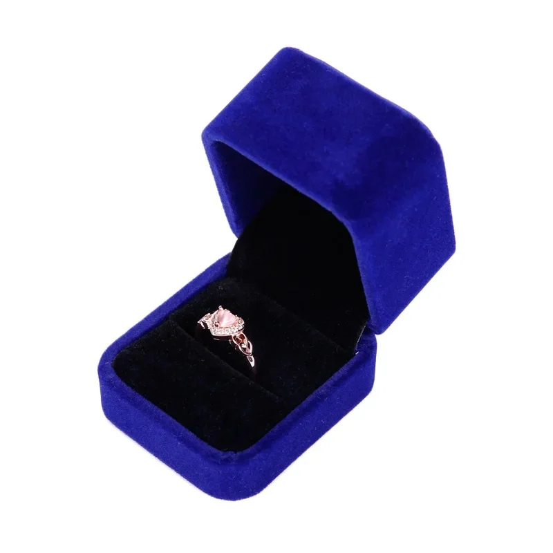 Small Proposal Ring Box Jewelry Gift Box for Ring Jewelry Gift Box for Engagement Proposal Wedding Day Keepsake Case - Image 15