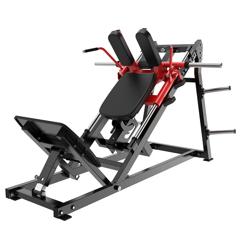 

Plate Loaded Machines Training Fitness Equipment Bands Dumbbell Hack Squat Leg Press Machine