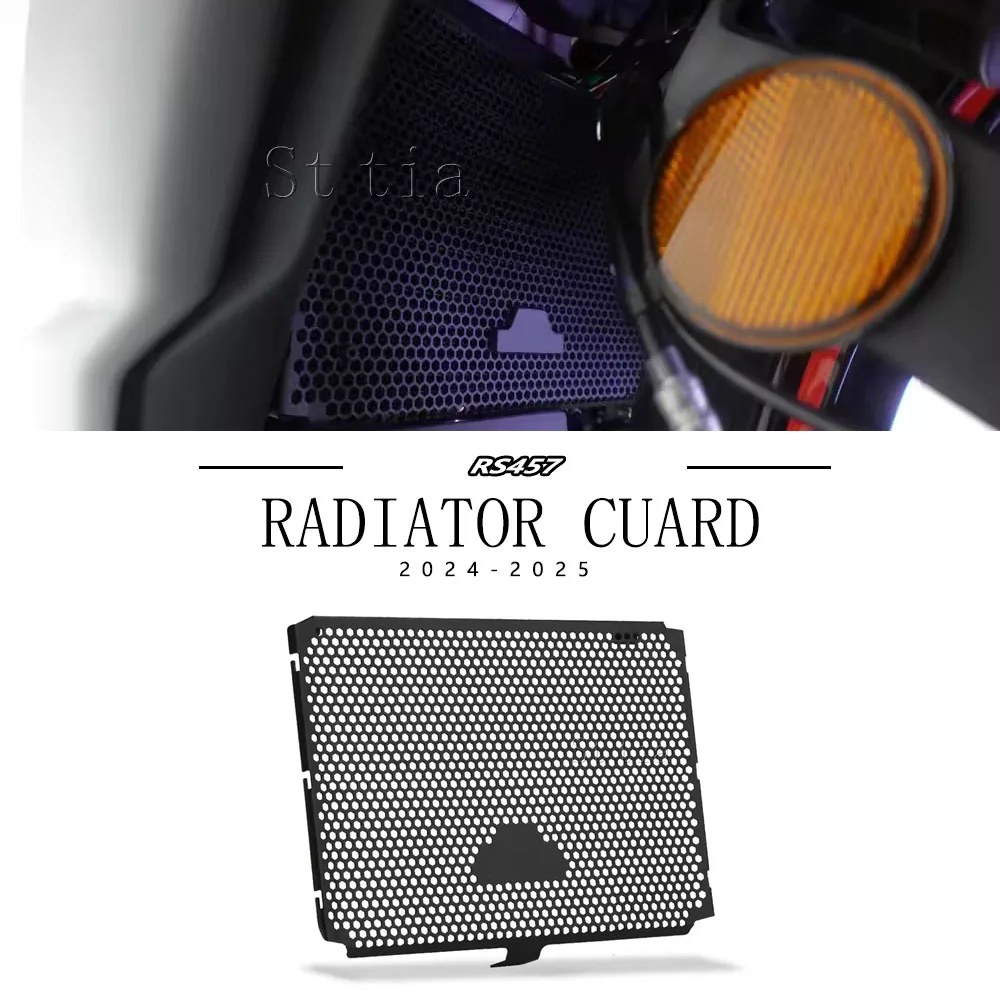 

Radiator Guard RS457 2024 2025 2026 Motorcycle Accessories Radiator Grille Guards Cover Protection Protetor For Aprilia RS 457