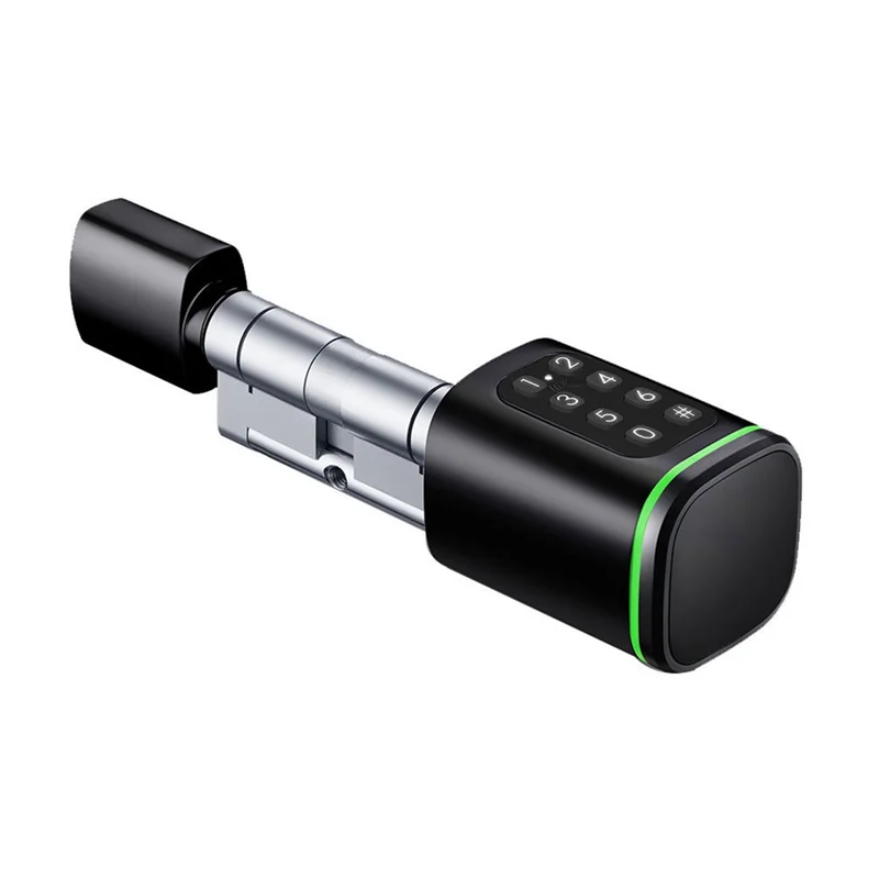 

B50B-Password Swipe Card Intelligent Lock Tongtong APP Bluetooth Unlocking Anti-Theft Fingerprint Replacement Lock Cylinder