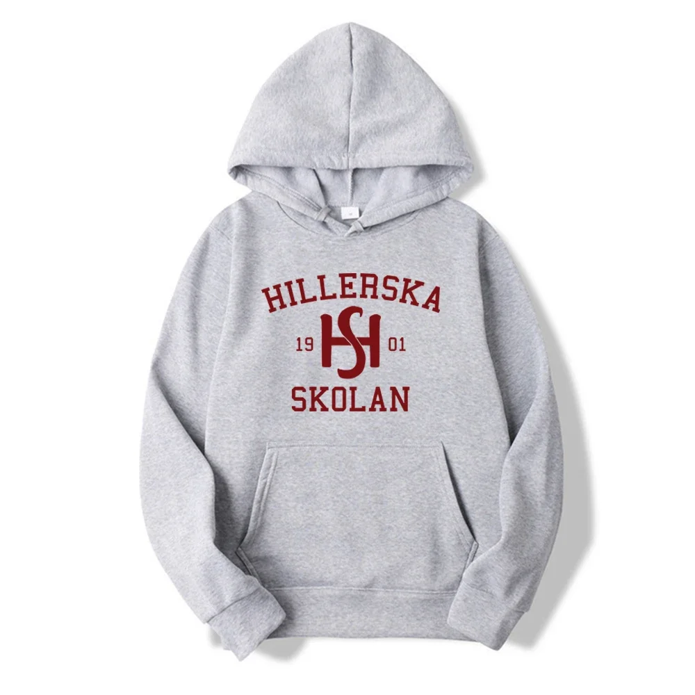 Young Royals Hillerska Skolan Hoodie Unisex Hooded Sweatshirt Graphic Hoodies Long Sleeve Pullover Tv Show Casual Sportswear