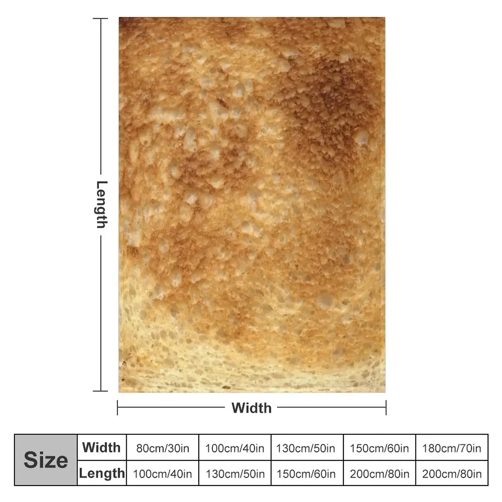 toast Throw Blanket Large Single Flannel Vintage Camping cosplay anime Blankets