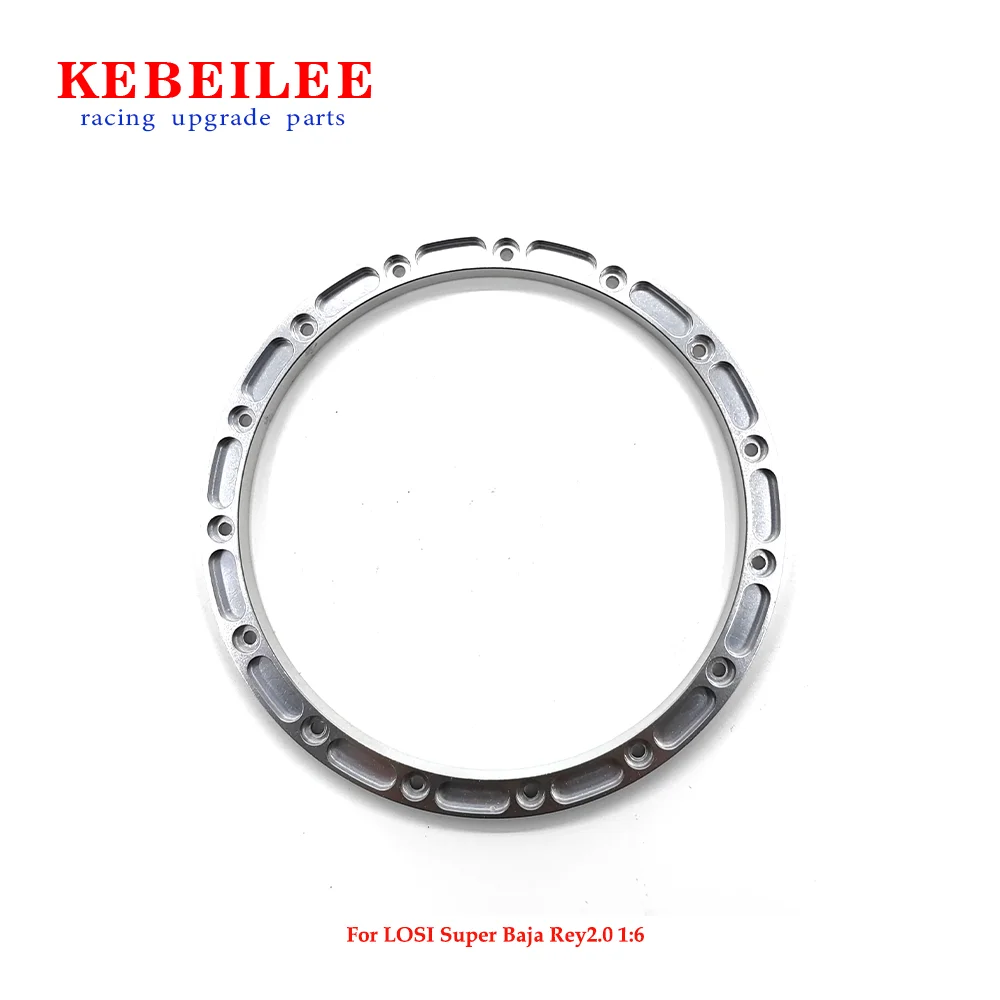 KEBEILEE CNC Aluminum inner Beadlock Ring For LOSI Super Baja Rey2.0 1/6 Wheel