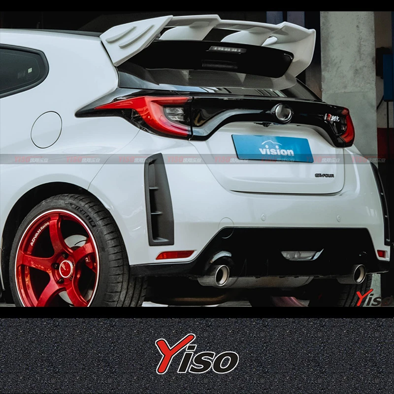 Geeignet für GR YARIS MXPA12 TOMS Heckflügel Modifiziertes Aerodynamik-Kit Großer Flügel Carbonfaser GT-Flügel