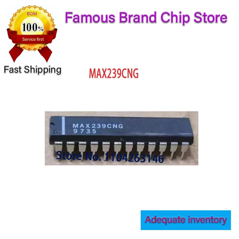 

5 шт. MAX239CNG новый и оригинальный MAX239CN MAX239C MAX239 DIP24