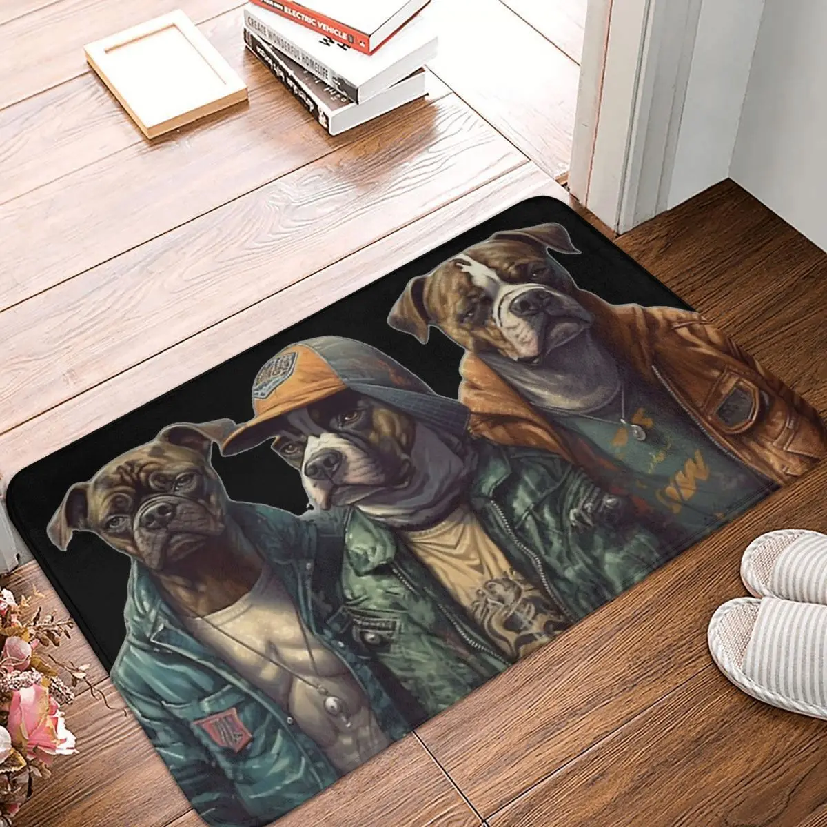 Athleisure Or Street Style Urban Clothin Doormat Living Room MatPersonalized Pet Dog Balcony Carpet Welcome Rug Indoor Decor