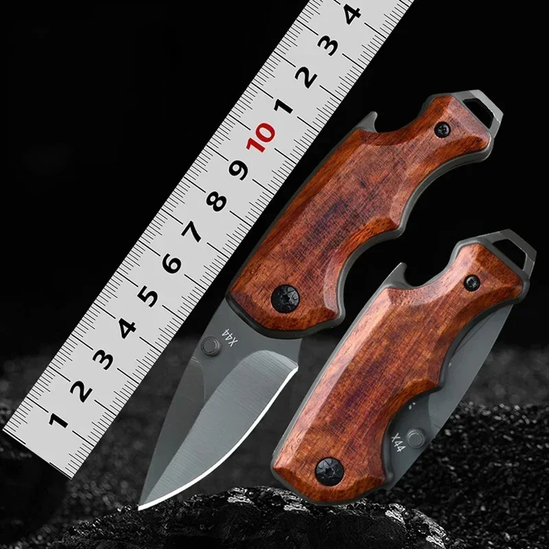 Portable Folding Knife Self Defense Pocket Survival Knives Sharp Fruit Knife Outdoor Camping Cutting Multitool EDC For Men Knife