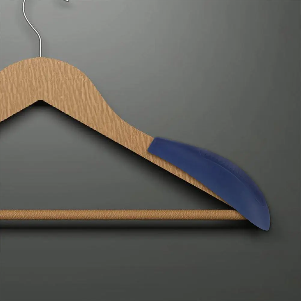 8Pairs Clothes Hanger Shoulder Guards Plastic Anti-Deformation Shoulder Shaper Protector for Coat Sweater Racks Closet