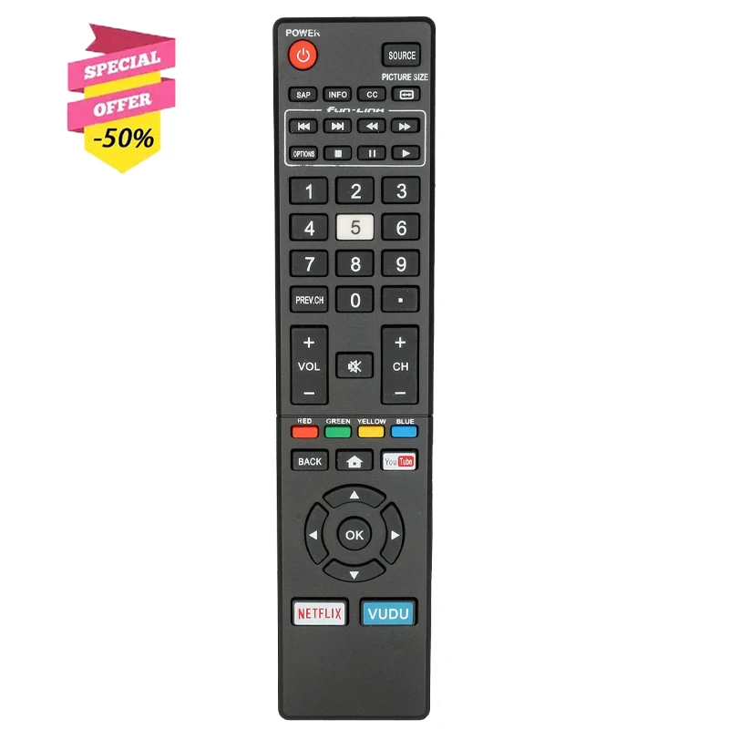 

NH427UD Remote Control For Sanyo TV FW43C46F FW50C36F FW50C78F FW50C87F FW55C46F FW55C78F FW55C87F FW65C78F FW43C46FB FW50C36FB