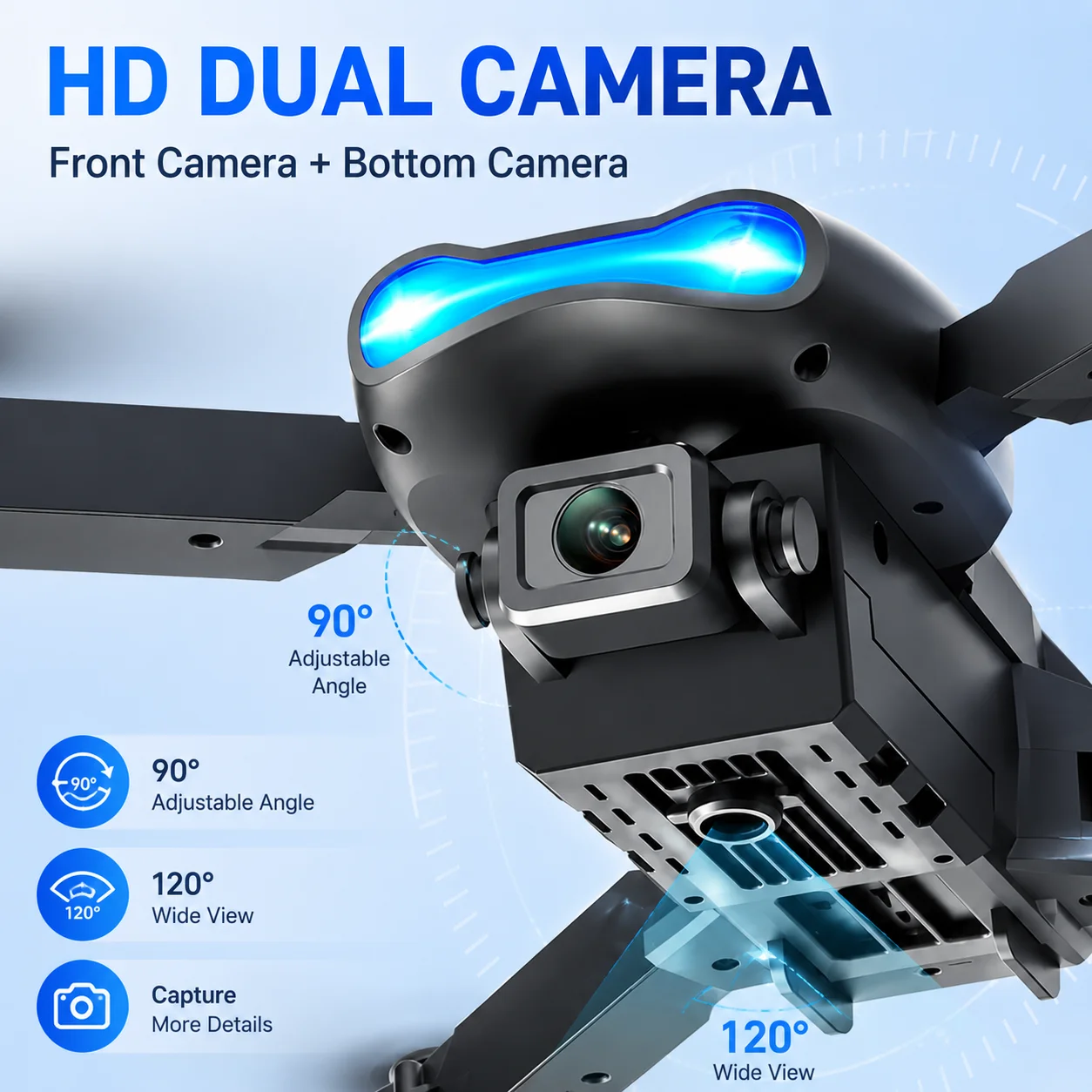 4K HD RC Drone Foldable Dual C - Fpv Drone Bag review and price