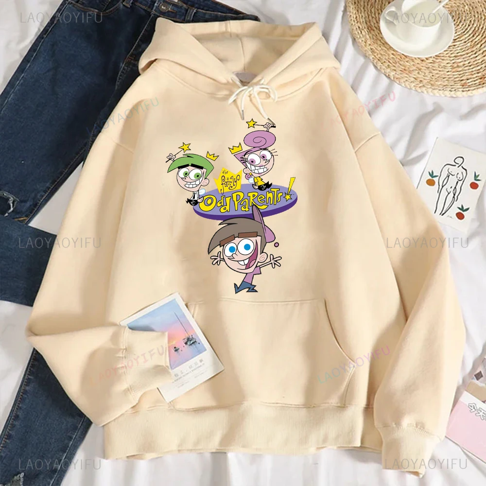 سترة بغطاء للرأس مطبوعة بنمط الإبداع من The Fairly Oddparents للنادي الاجتماعي كاجوال للارتداء اليومي والنزهات غير الرسمية #2