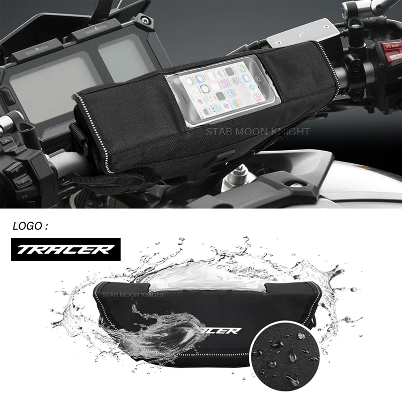 

For YAMAHA Tracer 9 GT TRACER 900 155 Tracer9 Handlebar Bag Waterproof Storage Bag Nylon Travel Tool bag Portable Phone Bag