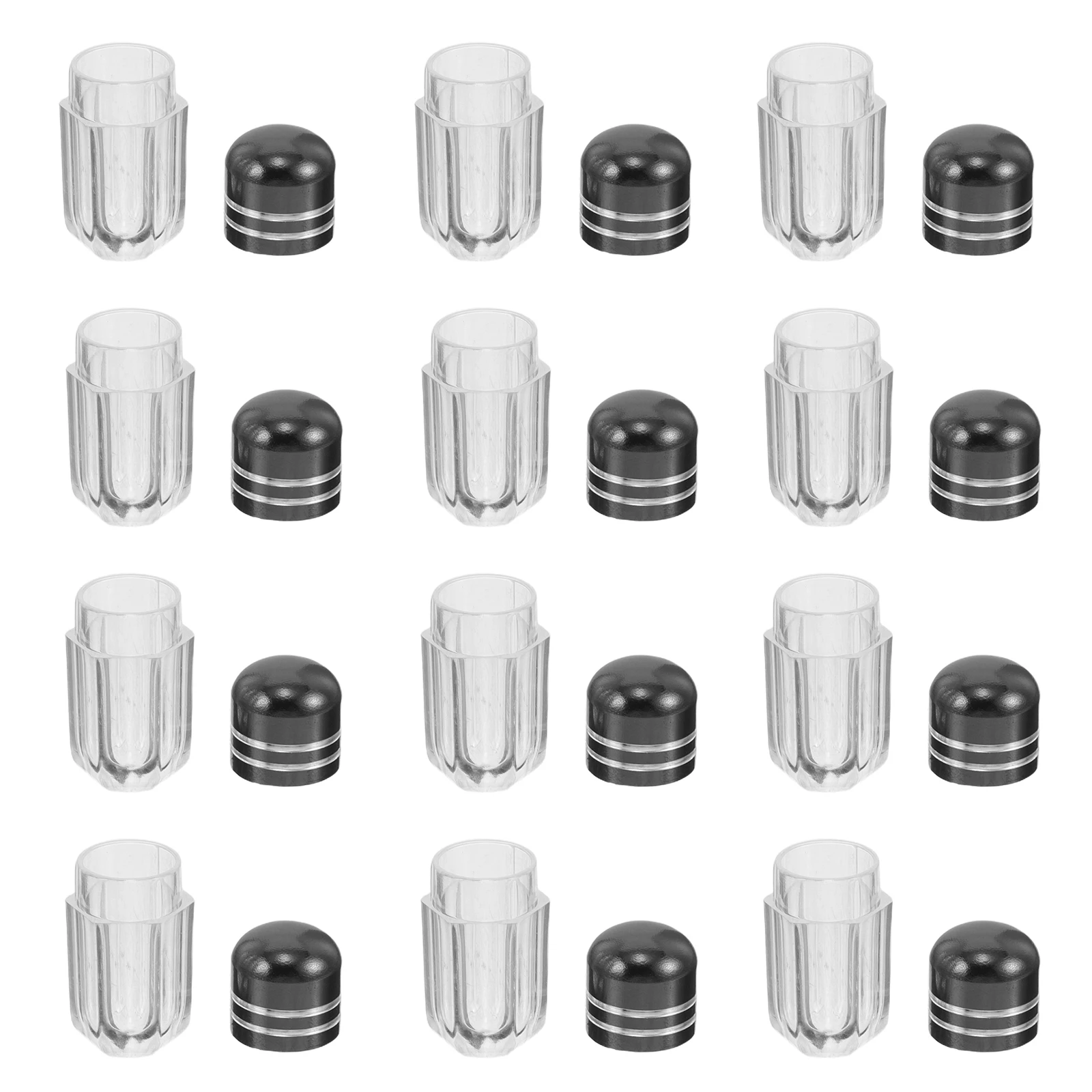 

30 PCS Travel Medicine Bottle Mini Empty Pills Container Bottled Plastic Clear Containers