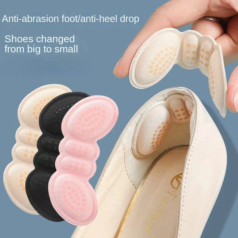 1 Pairs Women Insoles High Heel Pad Adjust Size Adhesive Heels Pads Liner Grips Protector Sticker Pain Relief Foot Care Insert