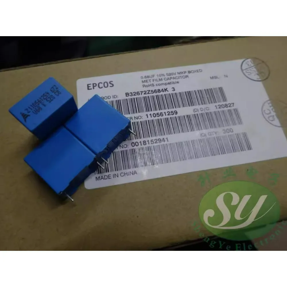 10 шт. EPCOS MKP 0,68 мкФ/520 В 680nf u68 684 новый пленочный конденсатор B32672Z5684K