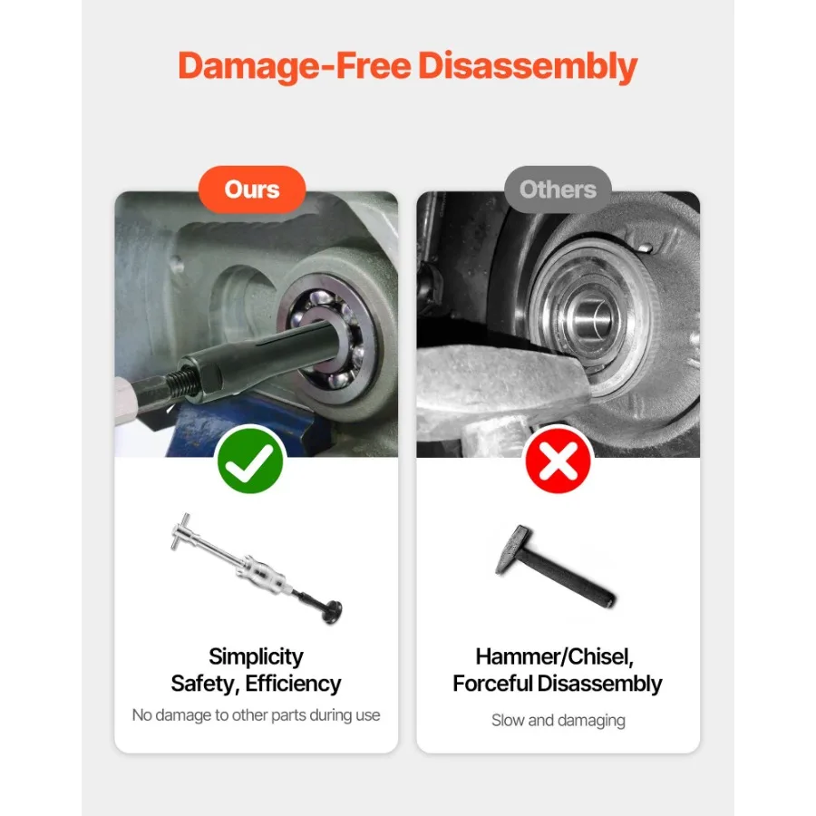 16 قطعة تحمل ثقب أعمى مجتذب مزيل النازع الداخلي مطرقة الشريحة