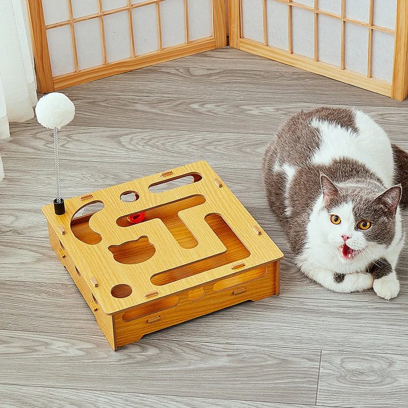 

Cat Toys Self-Happy Artifact, Corrugated Cat Claw Board, Resistant to Claws and No Chips Amusing, Pet Toys