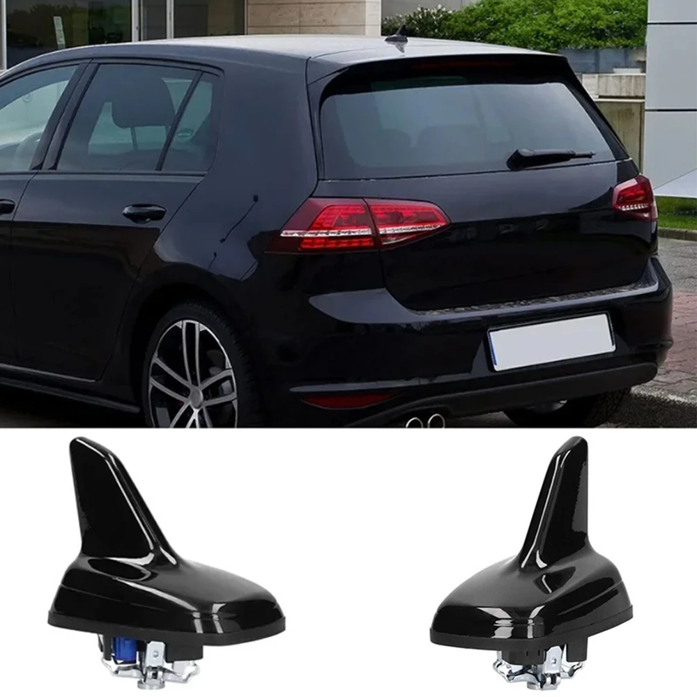 

​Car Shark Roof Signal Antenna GPS GSM Reception Aerials 5Q0035507B For V-W Tiguan AD1/ For V-W Touran 5T Auto Black Parts