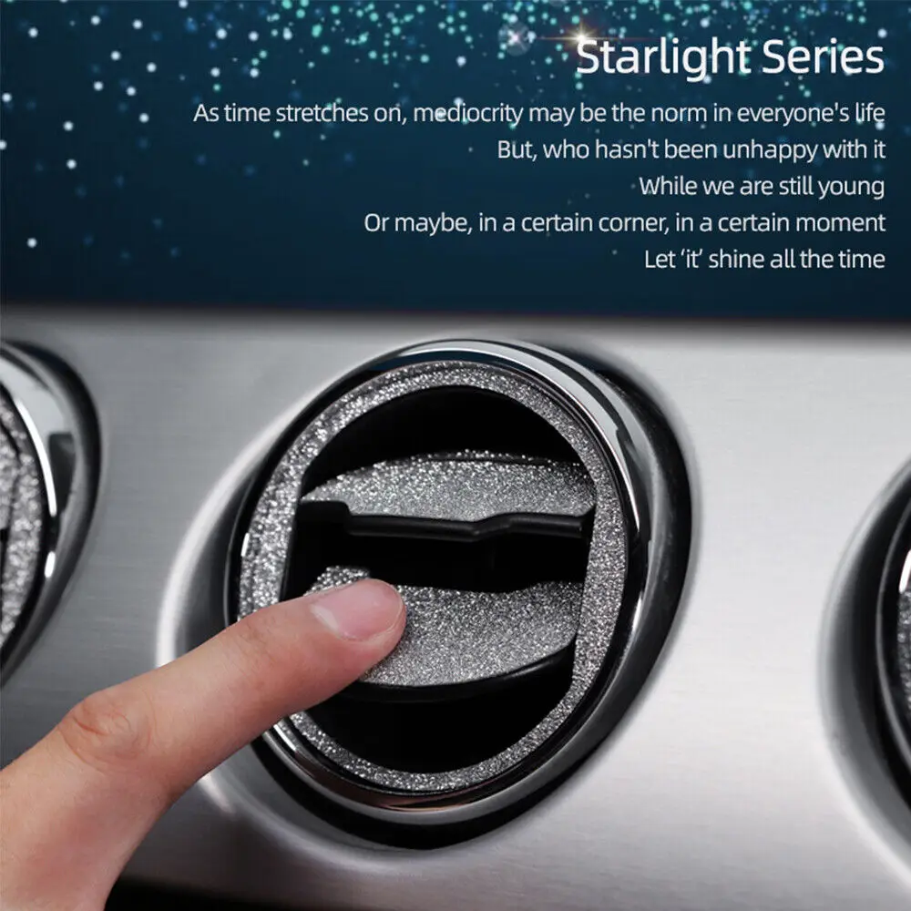 لامعة مشرق طبقة من البولي يوريثان الحراري الداخلية وحدة التحكم منفذ الهواء غطاء الكسوة لفورد موستانج بلينغ ملصق مائي #2