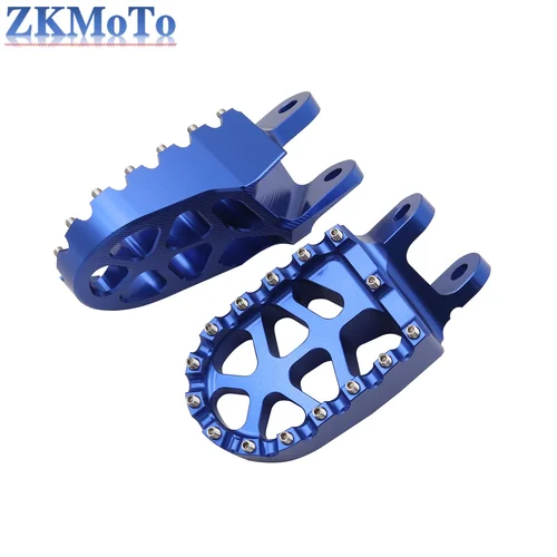 Imagen 2 del producto Reposapiés CNC para motocicleta, reposapiés de Pedal para Honda CR80R CR85R CRF230L CRF1000L XR 250R 400R 600R 650R 1989-2020 2019