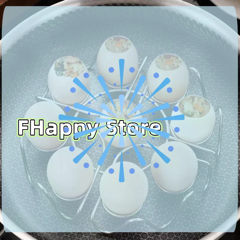 [MA]Multifunctional Steamed Egg Rack Stainless Steel Steamed Bun Dumplings Steaming Rack Durable Steamer Cooking Accessories[MA